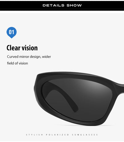 2 Pack Purple Frame + Blue Frame Sports Sunglasses Men Small Frame Cycling Glasses Anti-Glare UV Protection Outdoor Eyewear Ideal for Driving and Running