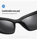 2 Pack Pink+ Blue Sports Sunglasses Men Small Frame Cycling Glasses Anti-Glare UV Protection Outdoor Eyewear Ideal for Driving and Running
