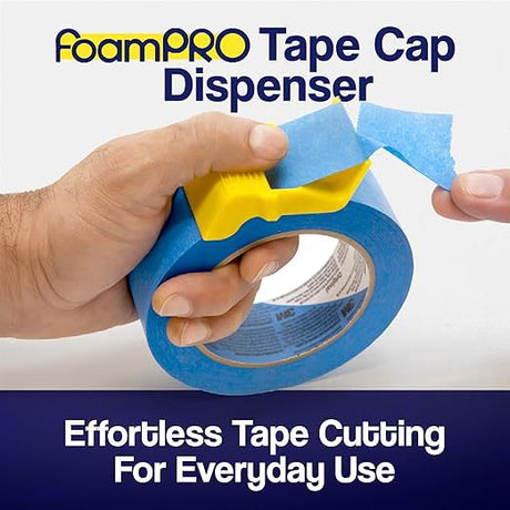 15 Pack Masking Tape Cutter Set (5 x 3 Sizes) Compact Clip-On Dispenser for 1
