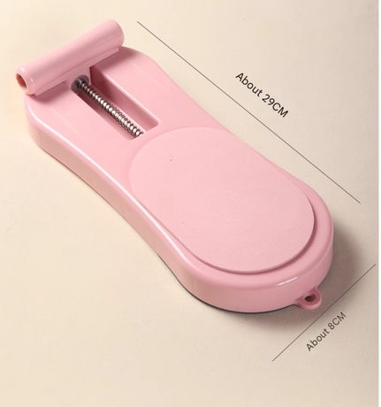 Pink Adjustable Foot Arch Trainer Toe Grip Exerciser Spring Resistance Strengthening Tool for Flat Feet & Ballet 29cm