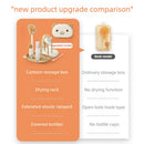 2pc*Effortless & Hygienic Portable Baby Bottle Cleaning Set(white)