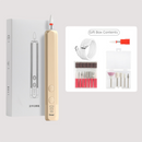 Khaki Pro Portable Electric Nail Drill Kit With 10 Bits - Fast, Quiet, Rechargeable