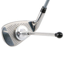 Black Adjustable Magnetic Golf Club Face Alignment and Swing Trainer