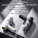 White Portable 2-in-1 Cordless Vacuum Duster Kit with 2 Attachments