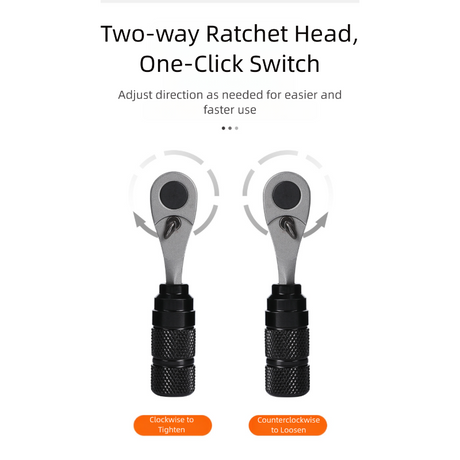 Compact Bicycle Ratchet Tool Kit With Tire Patch