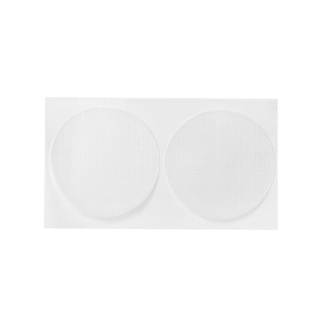 Men's White Invisible Chest Sticker (4.5cm) - TPU Anti-Scratch Sports Style