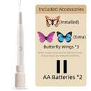 Automatic Interactive Butterfly Cat Toy – Electric Rotating Wand with 60CM Steel Wire, Suction Base & 2 Smart Modes for Kitten Enrichment