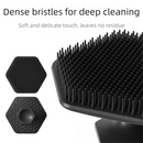 4-Pack Silicone Face Scrubber & Gentle Exfoliator – Antimicrobial Facial Cleansing, Multi-Color Brush Set