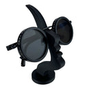 3-Pack Blue Abstract Face Eyewear Stand – Sculptural Desk & Nightstand Display (13.7 * 5CM)