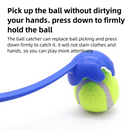 3-Pack Green PP Dog Tennis Ball Launcher Stick(48 × 8 CM) - Manual Fetch Thrower for Long Distance Outdoor Training & Hands-Free Pickup