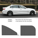 4PCS Car Curtain Screen Mosquito Net for Sedan(2 Front + 2 Rear) - Anti-mosquito Shade in Summer, Sun Protection Ventilation Heat Insulation