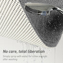 Black Cat Head Design Loofah Texture Shower Mat (44x75cm) - Non-Slip PVC Bathroom Floor Mat with Drainage, Quick-Dry, Anti-Mould