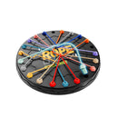 Rope Tangle Challenge Game (23x23CM) - Logic & Focus Educational Toy, Critical Thinking Puzzle for Kids & Family Interactive Fun