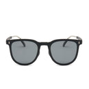 Ultra-Light Foldable TR Sunglasses for Women with Storage Bag - 15° Adjustable Temples & Premium Hinges, UV Protection (Black Frame/Grey Lenses)