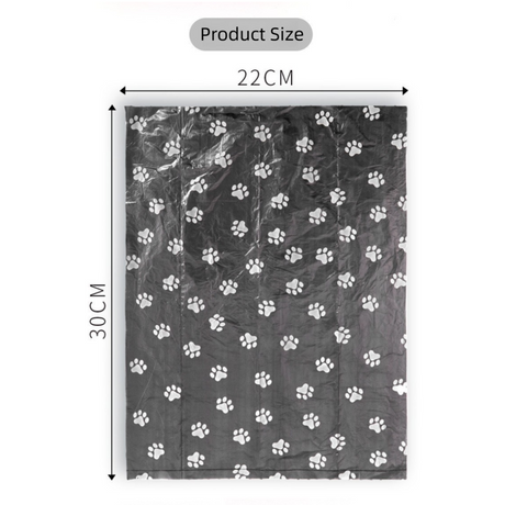 150-Count Biodegradable Dog Poop Bags with Bone Dispenser - Extra Thick Leak-Proof Pet Supplies