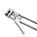 2-Pack Adjustable Stainless Steel Jar Opener and Bottle Cap Remover - Universal Lid Gripper for Sauces and Tough Jar Caps