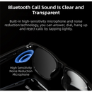 Pink-White Ultra-Light AI Smart Sunglasses - Immersive Stereo Sound, Clear Noise Reduction, IPX Waterproof, Comfortable & Stylish