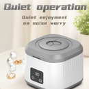 Muti-Functional Portable UV-C Ultrasonic Cleaner (49KHz) - 3 Time Modes for Deep cleaning and Sterilization, 340ml Stainless Steel Tank