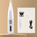 F5 Portable Pet Hair Detailed Trimmer(2 * 140mm Blades) - Cat & Dog Waterproof  Grooming Clipper with LED Light &  Display, Low-Noise Ceramic Blade