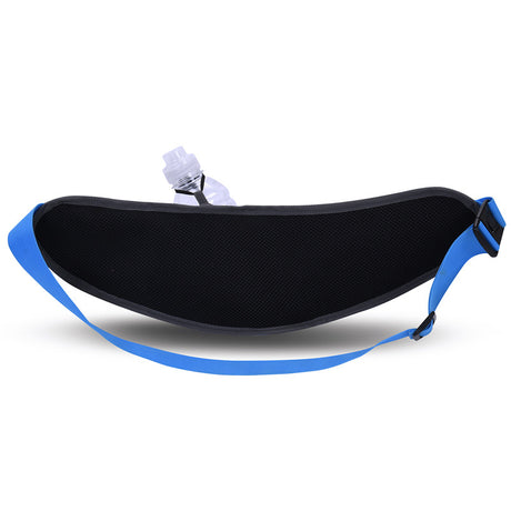 Green Adjustable Large Capacity Outdoor Sports Running Waist Pack(Waistline 70-160CM) - Multifunctional Marathon Pouch With Water Bottle Holder & Headphone Exit