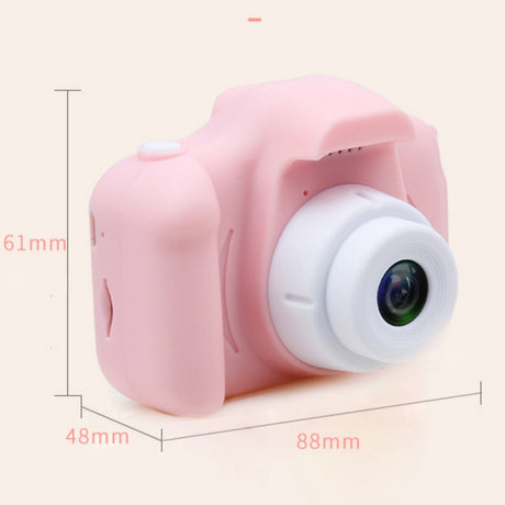 X2 Blue HD Dual Lens Kids Carrot Bunny Digital Camera - Multi-Functions With 20MP Interpolation, Photo & Multiple Filters, 1080P Video and Game