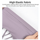 L Size Purple Elegant Sexy Criss-Cross Back Sports Bra for Women - High Support & Anti-Shock, Wire-Free Yoga Crop Top with X-Shape Fine Strap