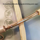 Outdoor Khaki 2L Hydration Bladder for Running & Cycling - Eco-Friendly PEVA Material Water Reservoir Pack Insert with Bite Valve & 93CM Water Pipe