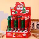 Christmas Theme Retractable Gel Pens (0.5mm Black Ink) - Festive Student & Office Holiday Gift Pack (36 Pcs)