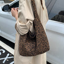 Camel color New Design Women's Shoulder Bag - Felt Fabric Tote Bag, Trendy Minimalist Style