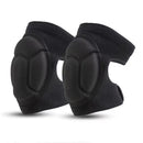2 Pack Black Thick EVA Foam Knee Pads Anti-Slip Breathable Sponge Knee Guards for Gardening Flooring Dance Volleyball & Work Impact Protection(Size XL)