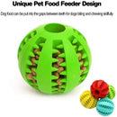 Red TPR Dog Chew Ball Set – 3-Piece Size Combination (Small, Medium, Large) with Food Hiding Design for Teeth Cleaning and Mental Stimulation in Australia