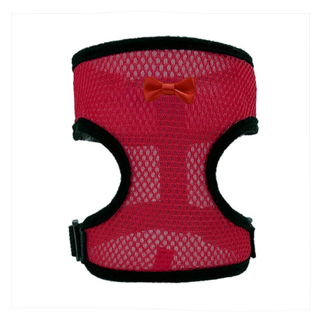 2-Pcs Red Adjustable Pet Harness with Leash – Breathable Mesh Design for Small Dogs, Cats, Chickens, Ducks & More | Anti-Escape, 360° Support, Lightweight & Comfortable in Australia(Size:XL)