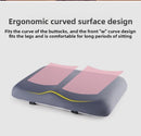 Grey Ergonomic Memory Foam Student Seat Cushion – 34×24×5cm, Breathable & Anti-Slip Design for Long-Term Sitting Comfort in Classrooms | Ideal for Primary and Secondary School Students