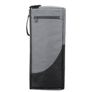 Black and Grey Insulated Golf Cooler Bag Portable Thermal Carrier Holds 6 Cans or 2 Wine Bottles with Shoulder Strap for Australian Golf Course and BBQ