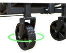 Mini Foldable Outdoor Camping & Utility Wagon with 5-Inch Wheels