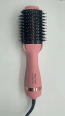 3-in-1 Hot Air Brush & Volumiser Hair Dryer Styler 1000W Ceramic Negative Ion Blowout Brush for Straightening and Curling Black AU Plug
