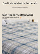 Washable Incontinence Bed Pad 150x200cm Reusable Waterproof Mattress Protector with Non-Slip Backing 4-Layer Absorbent Underpad for Elderly and Adults Medium blue