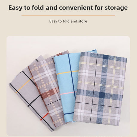 Washable Incontinence Bed Pad 150x200cm Reusable Waterproof Mattress Protector with Non-Slip Backing 4-Layer Absorbent Underpad for Elderly and Adults Medium blue