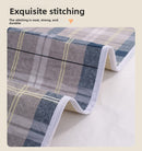 Washable Incontinence Bed Pad 180x200cm Reusable Waterproof Mattress Protector with Non-Slip Backing 4-Layer Absorbent Underpad for Elderly and Adults Medium blue