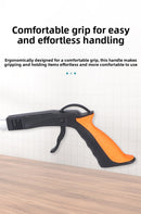 Green and Black Handle Foldable Grabber Reacher Tool - 83cm Aluminium Litter Picker with Magnetic Tip - Lightweight Mobility Aid for Garden & Home Rubbish Cleanup