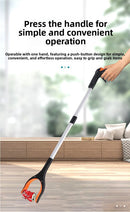 Green and Black Handle Foldable Grabber Reacher Tool - 83cm Aluminium Litter Picker with Magnetic Tip - Lightweight Mobility Aid for Garden & Home Rubbish Cleanup