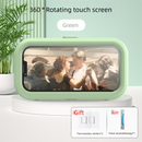 Waterproof Shower Phone Holder Wall Mount with Aromatherapy - 360° Rotating & Retractable Anti-Fog Case - Drill-Free Bathroom & Kitchen Mobile Stand - Green