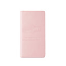 Car Registration and Insurance Holder - Premium PU Leather Vehicle Document Wallet - Slim Glove Box Organiser for Rego Papers, Logbook & ID Cards - Pink