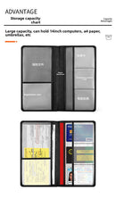 Car Registration and Insurance Holder - Premium PU Leather Vehicle Document Wallet - Slim Glove Box Organiser for Rego Papers, Logbook & ID Cards - Pink