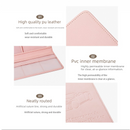 Car Registration and Insurance Holder Rose Red Glitter - Bling Vehicle Document Wallet - Slim Glove Box Organiser for Rego Papers, Logbook & ID Cards - Sparkle Pink PU Leather
