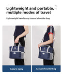 Large Insulated Cooler Bag Thermal Lunch Tote 16L Capacity with Adjustable Shoulder Strap for Picnics Camping & Work Purple