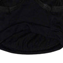 2 Pack Security Printed Pet Vest - Breathable Cotton Dog Shirt for Small Puppies & Cats - Black Summer Singlet Size XS (Chest 30cm)