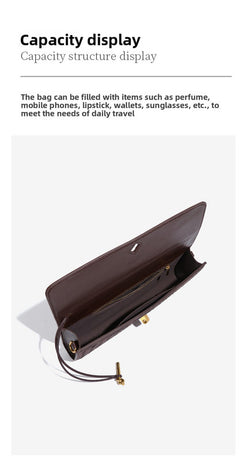 Retro Woven Baguette Handbag for Women Suede Texture PU Leather Shoulder Crossbody Bag Elegant Evening Clutch Sand color