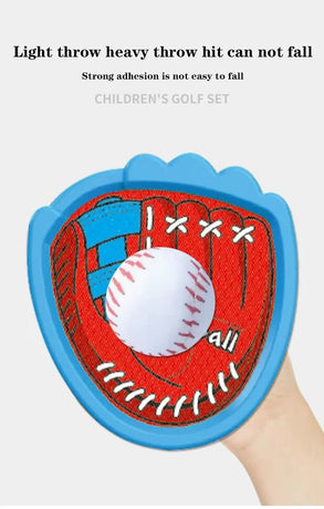 LED Light Up Toss and Catch Game Set - 2 Glowing Pink Paddles & 3 Sticky Rugby - Fun Outdoor Beach & Camping Toy for Kids & Adults - Includes Mesh Storage Bag