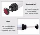 200ml Fluid Extractor & Transfer Pump - Manual Oil Syringe with Extension Tubes for Automotive Brake, Gear & Power Steering Fluids - Heavy Duty Suction Tool